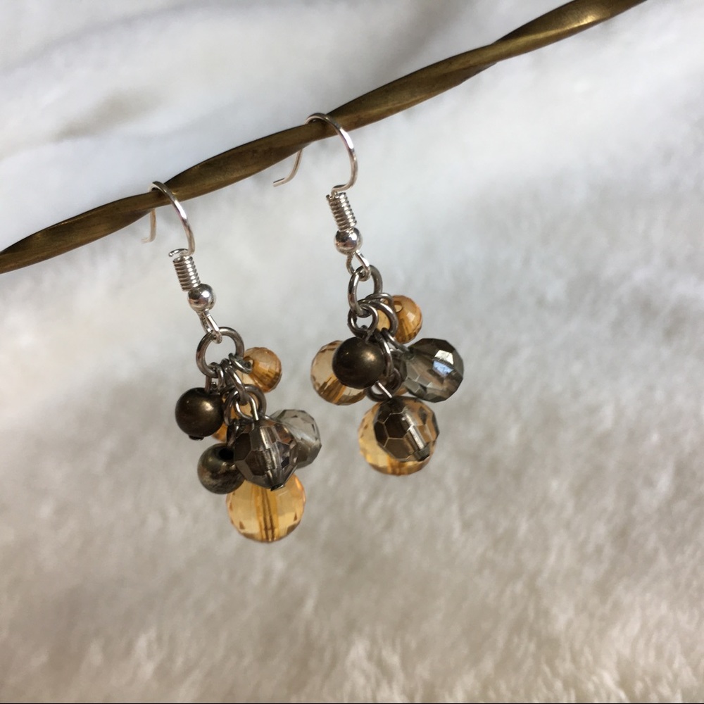 💋🆕Bead Cluster Drop Earrings - Picture 2 of 7